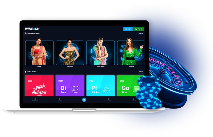 WinExch Casino India Desktop